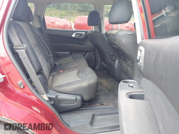 2017 Nissan Pathfinder S with VIN 5N1DR2MN2HC645683, listed as a IAAI auction lot 41964009 with 157,232 mi miles and . Bid and sale history available at DreamBid. Image 8.