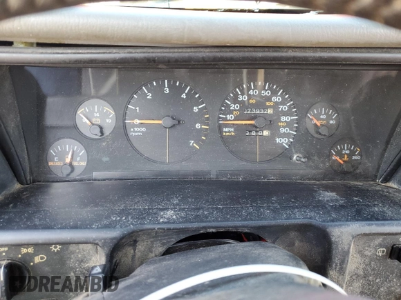 1995 Jeep Grand Cherokee Laredo with VIN 1J4GZ58S7SC747906, listed as a Copart auction lot 82529374 with 73,932 mi miles and Salvage Title. Bid and sale history available at carsss.com. Image 9.