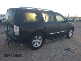 2011 Nissan Armada SV with VIN 5N1BA0ND4BN624127, listed as a IAAI auction lot 41722211 with 177,286 mi miles and . Bid and sale history available at DreamBid. Image 4.