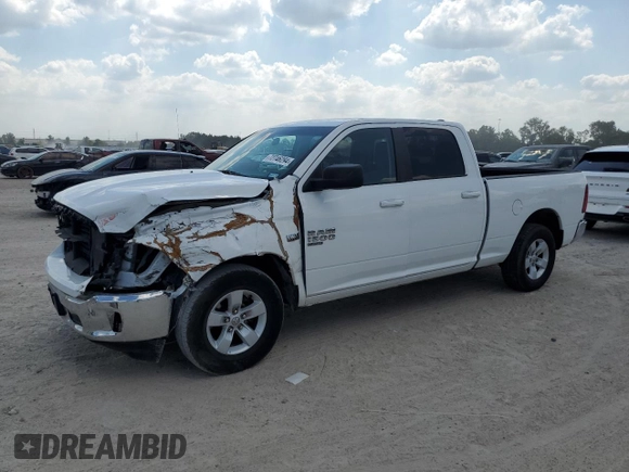 2021 Ram 1500 SLT with VIN 1C6RR6TTXMS515840, listed as a Copart auction lot 72746294 with 77,548 mi miles and Salvage title. Bid and sale history available at DreamBid. Image 1.