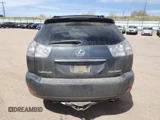 2008 Lexus RX with VIN 2T2HK31U88C094710, listed as a Copart auction lot 52443055 with 314,106 mi miles and Salvage Title. Bid and sale history available at carsss.com. Image 6.