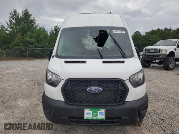 2022 Ford Transit Cargo with VIN 1FTBR2X83NKA67967, listed as a Copart auction lot 66076494 with Not Provided miles and Salvage Title. Bid and sale history available at DreamBid. Image 5.