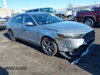 2024 Honda Accord EX с VIN 1HGCY1F38RA020809, выставлен на аукционе IAAI как лот 41741292 с пробегом 22 867 миль миль и . История ставок и продаж доступна на DreamBid. Изображение 1.