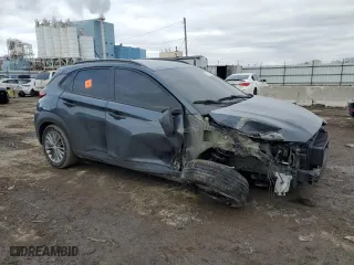 2019 Hyundai Kona SEL with VIN KM8K2CAA5KU251194, listed as a Copart auction lot 41824295 with 0 mi miles and Salvage Title. Bid and sale history available at carsss.com. Image 4.