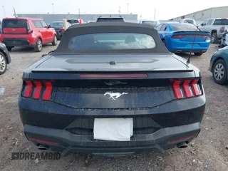 2025 Ford Mustang EcoBoost with VIN 1FAGP8UH9S5105110, listed as a IAAI auction lot 41808310 with 3,703 mi miles. Bid and sale history available at carsss.com. Image 16.