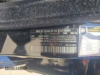 2014 Mercedes-Benz C 250 Sport with VIN WDDGF4HB3EA957269, listed as a Copart auction lot 65226545 with 100,479 mi miles and Clean title. Bid and sale history available at DreamBid. Image 10.
