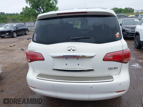 2014 Infiniti QX80 with VIN JN8AZ2NEXE9062068, listed as a IAAI auction lot 42378512 with 235,256 mi miles and . Bid and sale history available at DreamBid. Image 16.