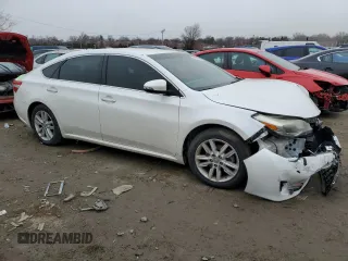 2013 Toyota Avalon XLE with VIN 4T1BK1EB3DU024158, listed as a Copart auction lot 44615475 with 212,781 mi miles and Salvage Title. Bid and sale history available at DreamBid. Image 4.