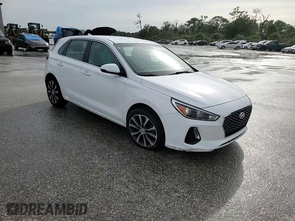 2018 Hyundai Elantra GT with VIN KMHH35LE6JU066203, listed as a Copart auction lot 73211344 with 57,361 mi miles and Salvage Title. Bid and sale history available at carsss.com. Image 14.