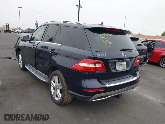 2013 Mercedes-Benz M 350 with VIN 4JGDA5JB8DA208232, listed as a IAAI auction lot 42349851 with 81,072 mi miles and . Bid and sale history available at DreamBid. Image 3.