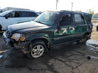 1999 Honda CR-V EX with VIN JHLRD1869XC018910, listed as a Copart auction lot 77180854 with 155,075 mi miles and Salvage Title. Bid and sale history available at carsss.com. Image 1.