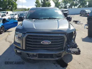 2016 Ford F-150 XLT with VIN 1FTEW1EP4GFC83266, listed as a Copart auction lot 61298815 with 95,040 mi miles and Salvage title. Bid and sale history available at DreamBid. Image 5.