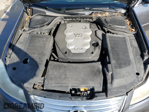 2008 Infiniti M with VIN JNKAY01F68M652818, listed as a Copart auction lot 52622965 with Not provided miles and Salvage title. Bid and sale history available at DreamBid. Image 12.