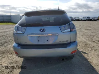 2008 Lexus RX 400h with VIN JTJHW31UX82070428, listed as a Copart auction lot 53703095 with 119,819 mi miles and Salvage Title. Bid and sale history available at DreamBid. Image 6.