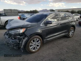 2019 Ford Edge Titanium with VIN 2FMPK3K94KBB88928, listed as a Copart auction lot 81100484 with 103,331 mi miles and Salvage title. Bid and sale history available at DreamBid. Image 1.