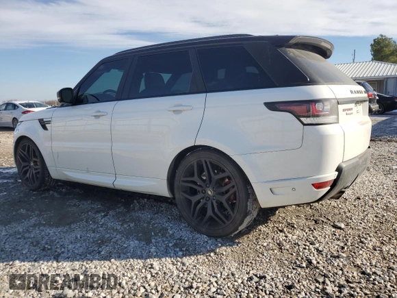 2017 Land Rover Range Rover Sport Autobiography with VIN SALWV2FEXHA176983, listed as a Copart auction lot 88898745 with 124,780 mi miles and Salvage Title. Bid and sale history available at carsss.com. Image 2.