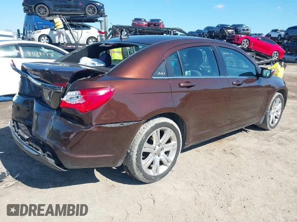 2013 Chrysler 200 Touring with VIN 1C3CCBBB9DN550812, listed as a IAAI auction lot 41677254 with 172,873 mi miles and . Bid and sale history available at carsss.com. Image 4.