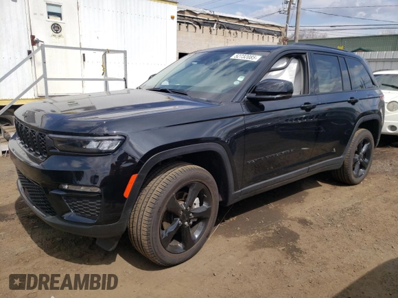 2023 Jeep Grand Cherokee Limited with VIN 1C4RJHBG2PC565808, listed as a Copart auction lot 52732085 with 11,828 mi miles and Salvage title. Bid and sale history available at DreamBid. Image 1.