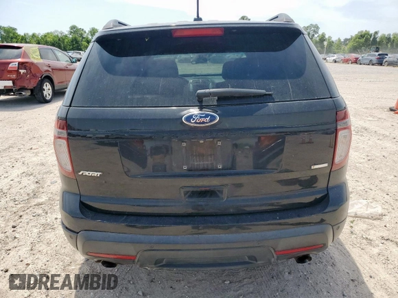 2014 Ford Explorer Sport with VIN 1FM5K8GT1EGB78282, listed as a Copart auction lot 56818485 with 145,156 mi miles and Salvage title. Bid and sale history available at DreamBid. Image 6.