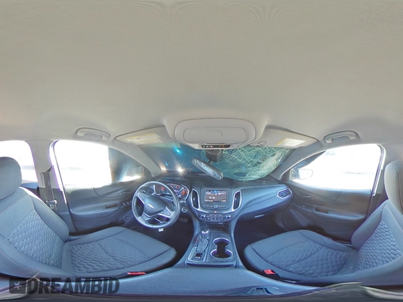 2019 Chevrolet Equinox LT with VIN 3GNAXKEV4KS666460, listed as a Copart auction lot 50139285 with 136,786 mi miles and Salvage Title. Bid and sale history available at DreamBid. Image 16.