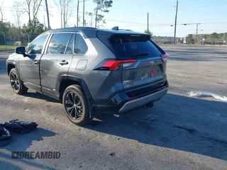 2024 Toyota RAV4 Hybrid XSE with VIN 2T3E6RFV0RW068643, listed as a IAAI auction lot 41621702 with 10,332 mi miles. Bid and sale history available at carsss.com. Image 3.