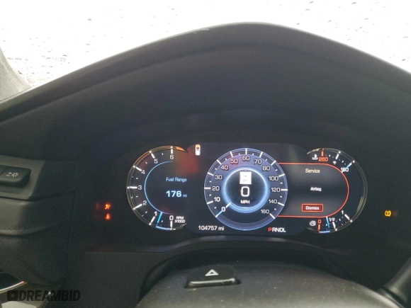 2017 Cadillac Escalade Platinum with VIN 1GYS4DKJ1HR325428, listed as a Copart auction lot 72035084 with 104,757 mi miles and Salvage Title. Bid and sale history available at carsss.com. Image 9.