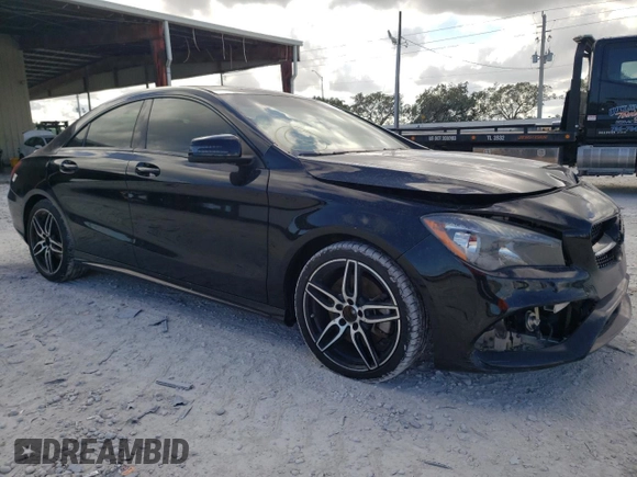 2017 Mercedes-Benz CLA with VIN WDDSJ4EB0HN467883, listed as a Copart auction lot 69919042 with 57,429 mi miles. Bid and sale history available at carsss.com. Image 4.