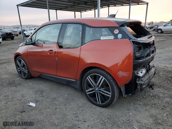 2016 BMW i3 with VIN WBY1Z4C57GV508048, listed as a Copart auction lot 39772003 with 92,971 mi miles. Bid and sale history available at carsss.com. Image 2.
