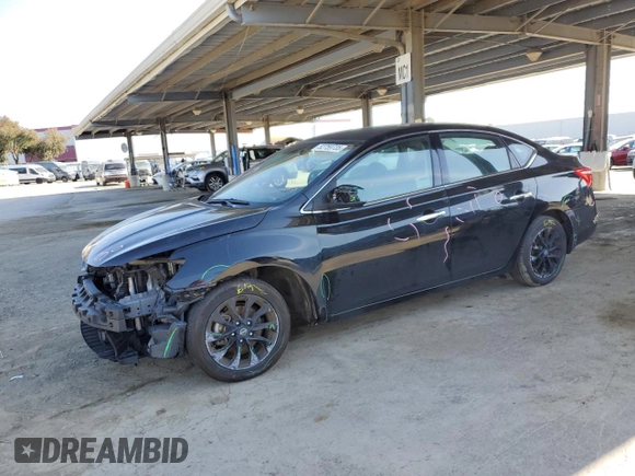 2018 Nissan Sentra S with VIN 3N1AB7AP7JY341893, listed as a Copart auction lot 52759735 with 67,721 mi miles and Salvage Title. Bid and sale history available at DreamBid. Image 1.