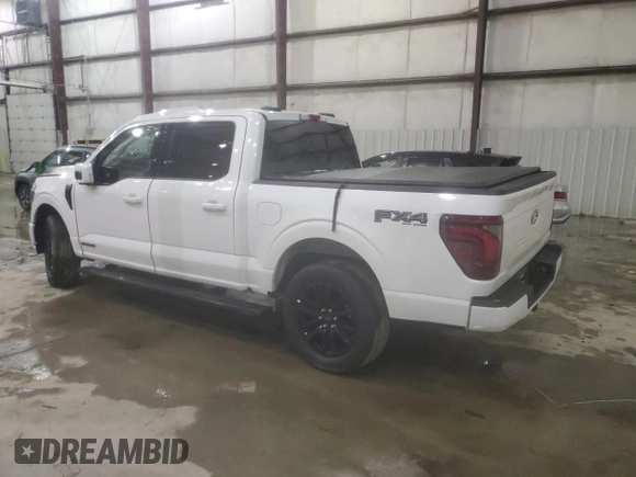 2024 Ford F-150 with VIN 1FTFW7LD8RFA16151, listed as a Copart auction lot 45981835 with 41,829 mi miles and Salvage title. Bid and sale history available at DreamBid. Image 2.