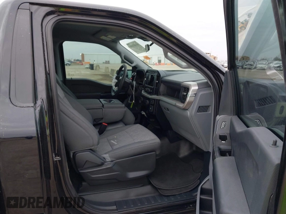 2023 Ford F-150 XL with VIN 1FTMF1C56PKF82536, listed as a IAAI auction lot 41453141 with 2,487 mi miles and . Bid and sale history available at carsss.com. Image 5.