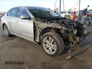 2013 Infiniti G37 Journey with VIN JN1CV6AP8DM722010, listed as a IAAI auction lot 41849702 with 282,338 mi miles and . Bid and sale history available at DreamBid. Image 1.