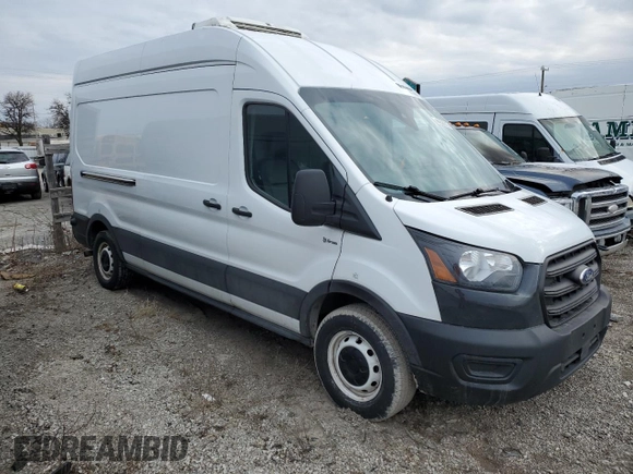 2020 Ford Transit Cargo with VIN 1FTBR1X81LKB01847, listed as a Copart auction lot 44229315 with Not Provided miles and Salvage Title. Bid and sale history available at DreamBid. Image 4.