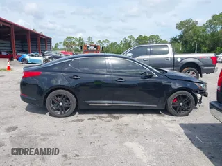 2013 Kia Optima SX with VIN 5XXGR4A61DG100479, listed as a IAAI auction lot 42376261 with 201,615 mi miles and . Bid and sale history available at DreamBid. Image 13.