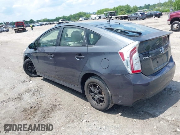 2014 Toyota Prius Four with VIN JTDKN3DUXE0368475, listed as a IAAI auction lot 42393101 with 186,108 mi miles and . Bid and sale history available at DreamBid. Image 3.