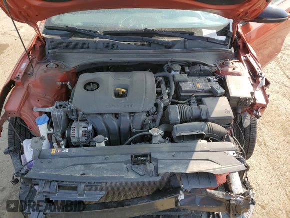 2021 Kia Forte GT-Line with VIN 3KPF34AD3ME385545, listed as a Copart auction lot 59263915 with 35,763 mi miles and Clean title. Bid and sale history available at DreamBid. Image 11.