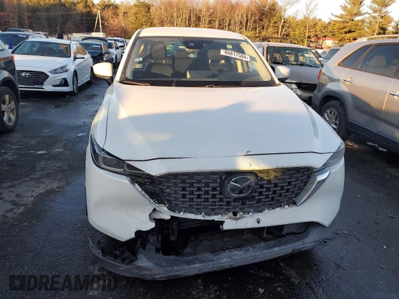 2023 Mazda CX-5 2.5 S with VIN JM3KFBAM2P0223873, listed as a Copart auction lot 86817584 with 11,053 mi miles and Salvage Title. Bid and sale history available at carsss.com. Image 5.