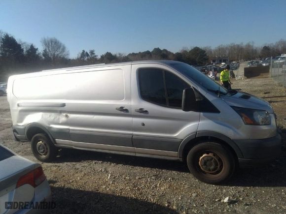 2017 Ford Transit Van with VIN 1FTYR2YM5HKA55197, listed as a IAAI auction lot 41485106 with NaN miles. Bid and sale history available at carsss.com. Image 14.