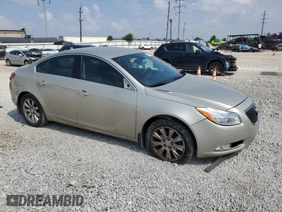 2013 Buick Regal with VIN 2G4GR5ER2D9246435, listed as a Copart auction lot 64201155 with 121,608 mi miles and Salvage title. Bid and sale history available at DreamBid. Image 4.