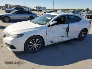 2016 Acura TLX with VIN 19UUB1F32GA008089, listed as a Copart auction lot 76282874 with 71,092 mi miles and Salvage Title. Bid and sale history available at carsss.com. Image 1.