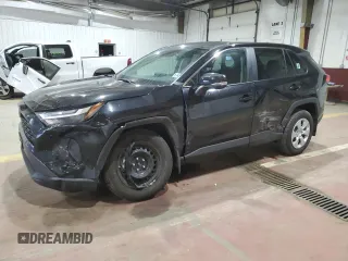 2024 Toyota RAV4 LE with VIN 2T3G1RFV5RC470845, listed as a Copart auction lot 57991485 with 10,182 mi miles and Salvage title. Bid and sale history available at DreamBid. Image 1.