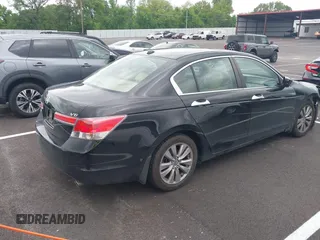 2011 Honda Accord EX-L with VIN 1HGCP3F82BA013273, listed as a IAAI auction lot 42158147 with 165,758 mi miles and . Bid and sale history available at DreamBid. Image 4.
