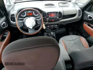2014 FIAT 500L Trekking with VIN ZFBCFADH3EZ011436, listed as a Copart auction lot 60106865 with 43,232 mi miles and Salvage title. Bid and sale history available at DreamBid. Image 8.