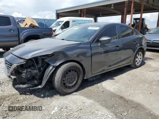 2015 Mazda 3 i Sport with VIN 3MZBM1U72FM218194, listed as a Copart auction lot 63806915 with 152,888 mi miles and Salvage title. Bid and sale history available at DreamBid. Image 1.