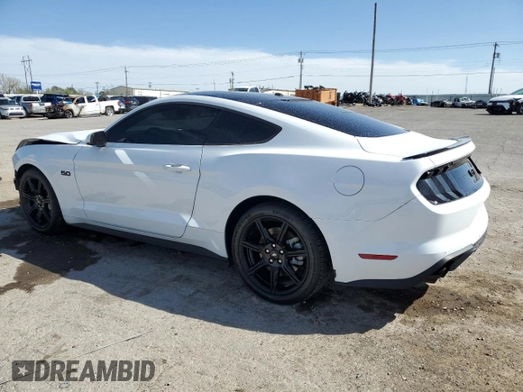 2019 Ford Mustang GT with VIN 1FA6P8CF6K5199362, listed as a Copart auction lot 51521535 with 40,503 mi miles and Salvage Title. Bid and sale history available at DreamBid. Image 2.