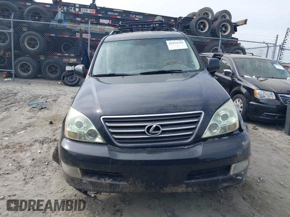 2006 Lexus GX with VIN JTJBT20X660116625, listed as a IAAI auction lot 41914742 with 264,000 mi miles. Bid and sale history available at carsss.com. Image 12.