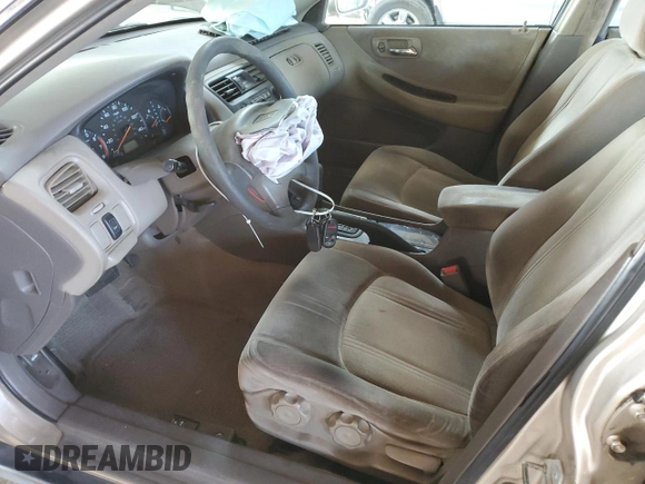 2000 Honda Accord SE with VIN 1HGCG6698YA065526, listed as a Copart auction lot 51830715 with 262,393 mi miles and Salvage title. Bid and sale history available at DreamBid. Image 7.