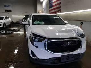 2020 GMC Terrain SLE with VIN 3GKALMEV3LL202544, listed as a Copart auction lot 48913885 with 82,841 mi miles and Salvage Title. Bid and sale history available at carsss.com. Image 13.