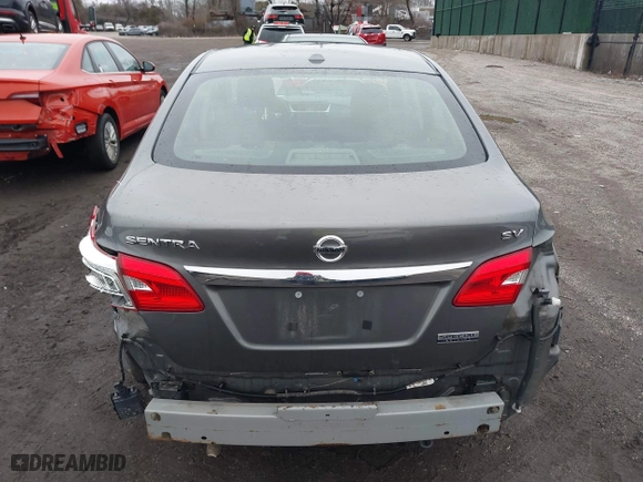 2019 Nissan Sentra SR with VIN 3N1AB7AP5KY392889, listed as a IAAI auction lot 41797285 with 58,391 mi miles. Bid and sale history available at carsss.com. Image 16.