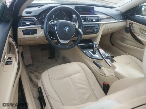2014 BMW 4 Series 435i xDrive with VIN WBA3R5C59EF730448, listed as a Copart auction lot 81027024 with 144,607 mi miles and Salvage Title. Bid and sale history available at carsss.com. Image 8.